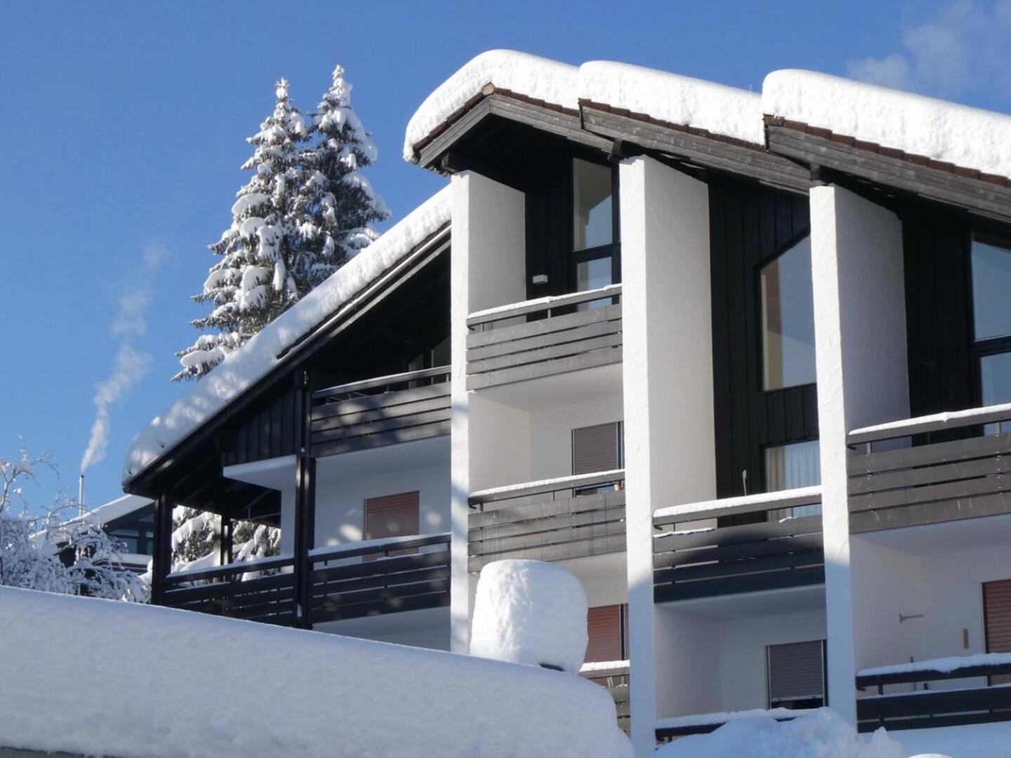 Bergwiese Mit Oberstaufen Plus Karte Esterno foto