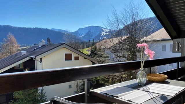 Bergwiese Mit Oberstaufen Plus Karte Esterno foto